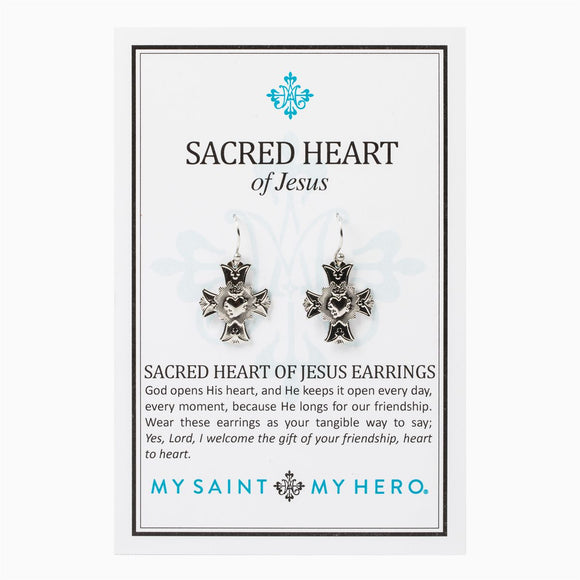 Sacred Heart of Jesus Earrings (ER00010-S)