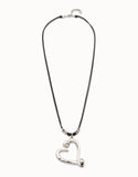 BIG LOVE necklace, silver