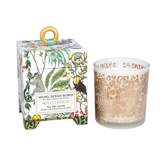 Wild Lemon Soy Wax Candle