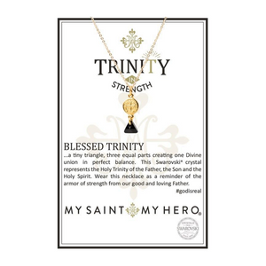Blessed Trinity Necklace (NPT-G-BK)