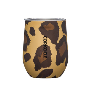 Stemless - 12oz Luxe Leopard