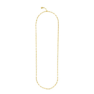 Chain 6 necklace, gold