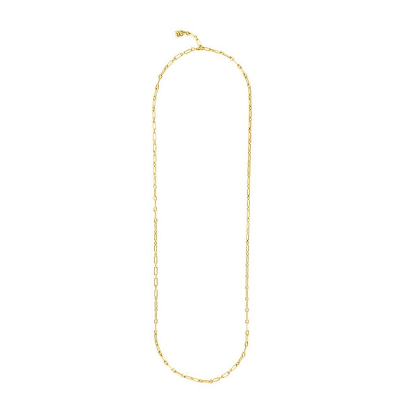 Chain 6 necklace, gold