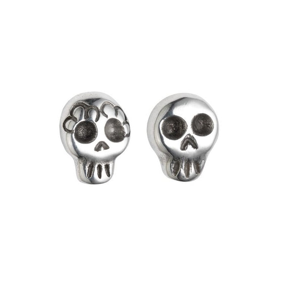 Ay Diosito earrings, silver