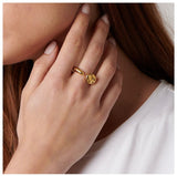 Nail ring, gold
