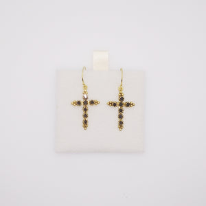 Madonna Cross Earrings (31973)