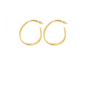Ohmmm... earrings, gold