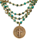 Mother Goddess Apogee Magdalena (Necklace) (M:LMGAL6-BG-R10-A1)