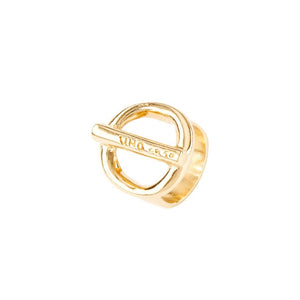On/Off ring, gold