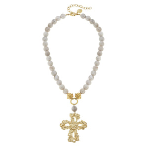 Barcelona Cross Necklace (3052c)