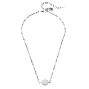 Dainty Pearl Necklace (3322ws)