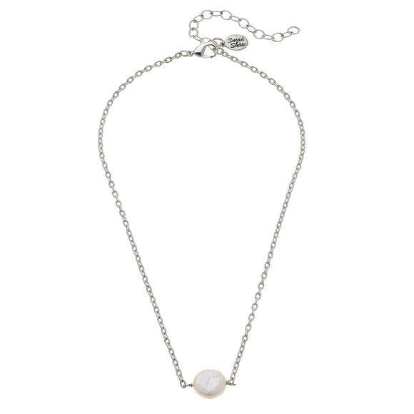 Dainty Pearl Necklace (3322ws)