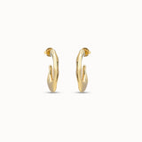 Nimbo earrings, gold
