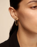 It´s Electrifying earrings, gold
