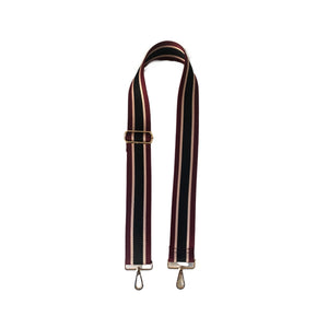 Brgndy/Orange Stripe Bagstrap (32884)