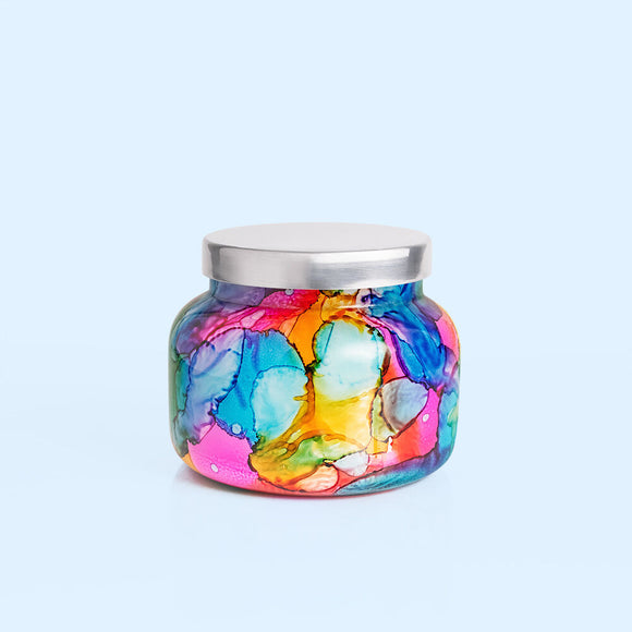Volcano Rainbow Watercolor Jar, 19oz