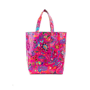 Pink Swirly Basic Bag (7613)