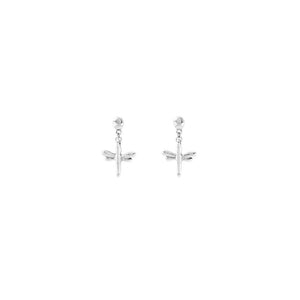 Hold-Me Tight earrings, silver