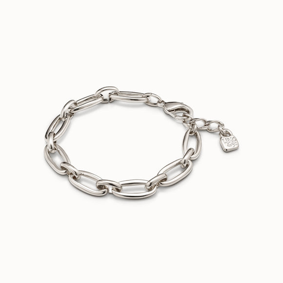 Alien bracelet, silver