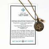 Let Go Let God Necklace - Bead Ball (NK00066)