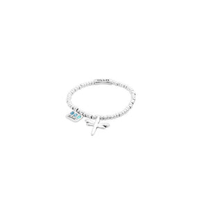 Heal-Me bracelet, silver\blue