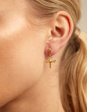 Fortune earrings, gold