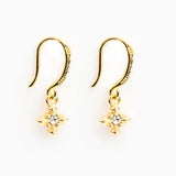 Brilliance Crystal Faith Earrings, Gold (EBRIF-G)