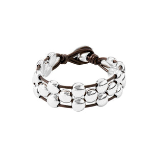 Friends bracelet, silver