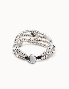 A beautiful mind bracelet, silver