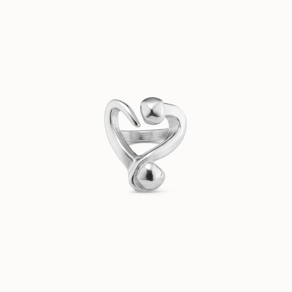 ONE LOVE ring, silver