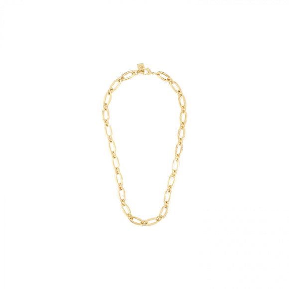 Link necklace, gold
