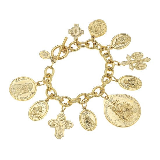 Saints Charm Bracelet (2882g)