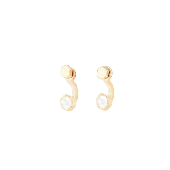 Meant to be earrings, gold