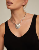 Ovni necklace, silver