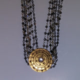 Mother Goddess Apogee Galaxy Necklace (N:LMGAGB-bg-bi811)