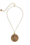 Mother Goddess Apogee Charm (Necklace, gold) (N:LMGA-bg)