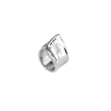 The Crevice ring, silver