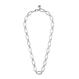Link necklace, silver